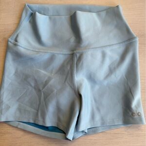 ALO Yoga Light Blue Athletic Shorts
